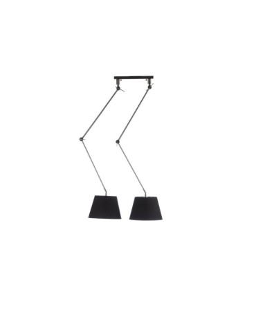 AZzardo ADAM 2 S PENDANT Czarny Wisząca AZ1842+AZ2600(2x) - produkt 2