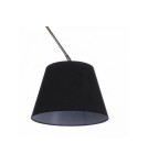 Double pendant lamps - AZzardo ADAM 2 S PENDANT Black Pendant AZ1842+AZ2600(2x) - product 3