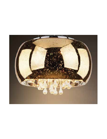 Azzardo ASTRAL PENDANT/TOP 5xG9 2in1 Ceiling or Pendant Light Gold AZ1647