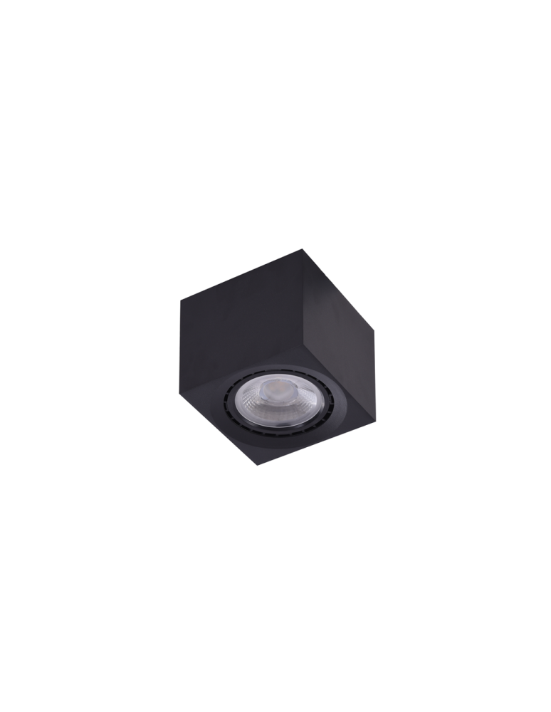 Ceiling luminaires for replaceable light source - Azzardo ECO ALEX v.2 BK 1xES111 230V Surface Mounted Black AZ4317 - product kolory-swiatla.pl 1