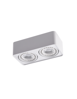 Azzardo PAOLA 2 230V WH 1xES111 Natynkowa Wychylna Biały AZ4132