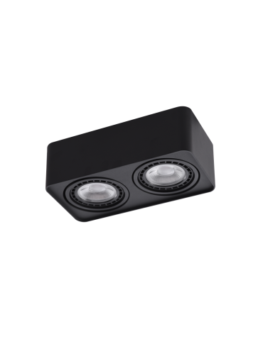 Azzardo PAOLA 2 230V BK 2xES111 Surface-mounted Swinging Black AZ4134