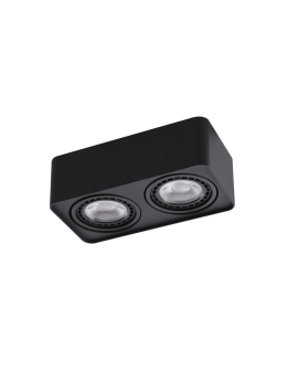 Azzardo PAOLA 2 230V BK 2xES111 Natynkowa Wychylna Czarny AZ4134