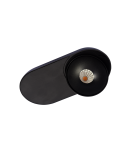 Flush-mounted directional lights - Azzardo TORONTO 1 BK LED 10W 680lm 3000K Swinging Inlet Black AZ4064 - product 1