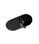 Flush-mounted directional lights - Azzardo TORONTO 1 BK LED 10W 680lm 3000K Swinging Inlet Black AZ4064 - product 3