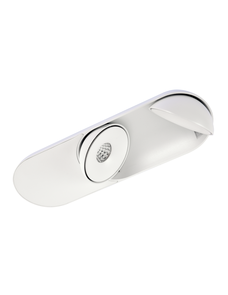 Flush-mounted directional lights - Azzardo TORONTO 2 WH LED 2x10W 2x680lm 3000K Drop-in Swivel White AZ4072 - product kolory-swiatla.pl 2