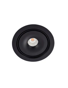 Azzardo TORONTO 1 SPOT BK LED 15W 810lm 3000K Wpust Wychylna Czarny AZ4063