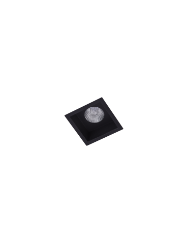 Azzardo MILET BK 1xGU10 Drop-in Fixed Black AZ4076