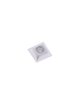 Azzardo MILET WH 1xGU10 Wpust Nieruchoma Biały AZ4075