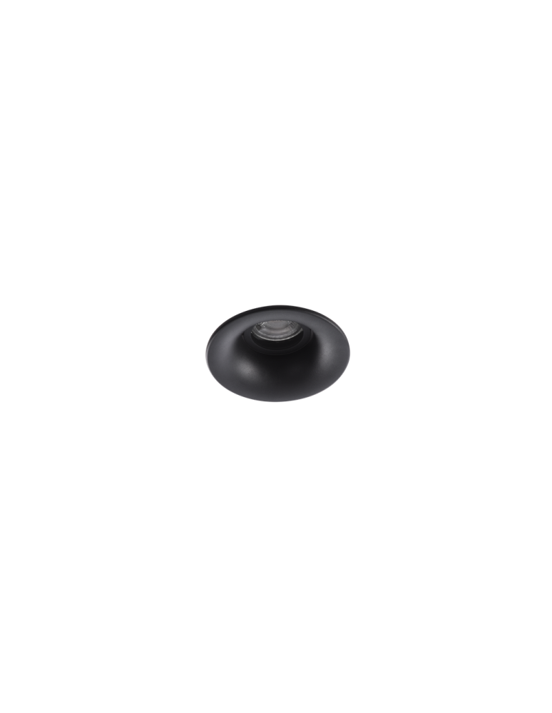 Flush-mounted lamps - pendants - Azzardo REMI BK 1xGU10 Drop-in Fixed Black AZ4143 - product kolory-swiatla.pl 1