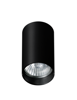 Azzardo MINI ROUND BLACK 1xGU10 Natynkowa Czarny AZ1781
