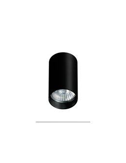 Azzardo MINI ROUND BLACK 1xGU10 Surface Mounted Black AZ1781 - product 2