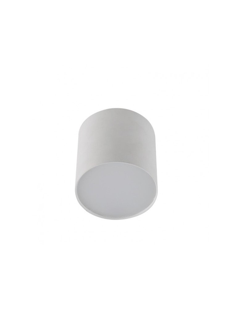 LED ceiling luminaires - Azzardo MATEO M WHITE 1xLED Surface-mounted White Mat AZ1456 - product kolory-swiatla.pl 1