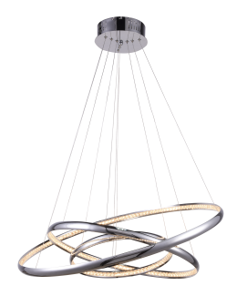 Azzardo BRIGHTON 3 CHROME 1xLED Wisząca Chrom AZ1609