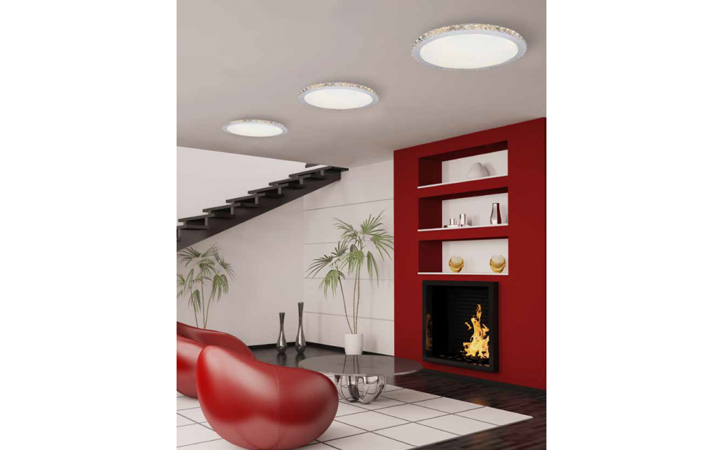 Azzardo GALLANT 38 ROUND 1xLED Ceiling Translucent/White AZ1592