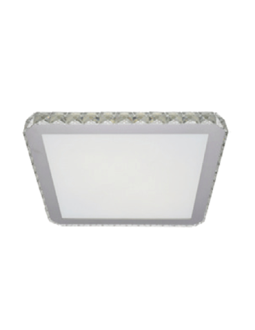 Azzardo GALLANT 38 SQUARE 1xLED Sufitowa Przeźroczysty/Biały AZ1594 - produkt 2