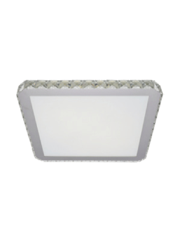 Azzardo GALLANT 38 SQUARE 1xLED Sufitowa Przeźroczysty/Biały AZ1594 - produkt 2