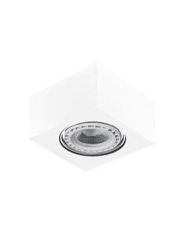 Azzardo PAULO 1 12V WHITE/WHITE 1xAR111 Natynkowa Biały AZ1790