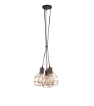 Pendant lamps - Azzardo CARRON 3 COPPER 3xE27 Copper Pendant AZ1660 - product 1