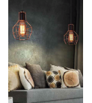 Pendant lamps - Azzardo CARRON 3 COPPER 3xE27 Copper Pendant AZ1660 - product 6