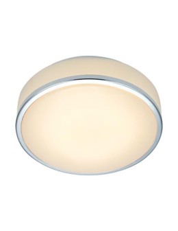 Markslojd GLOBAL 22cm Led IP44 Chrome/White 105959 Plafond.