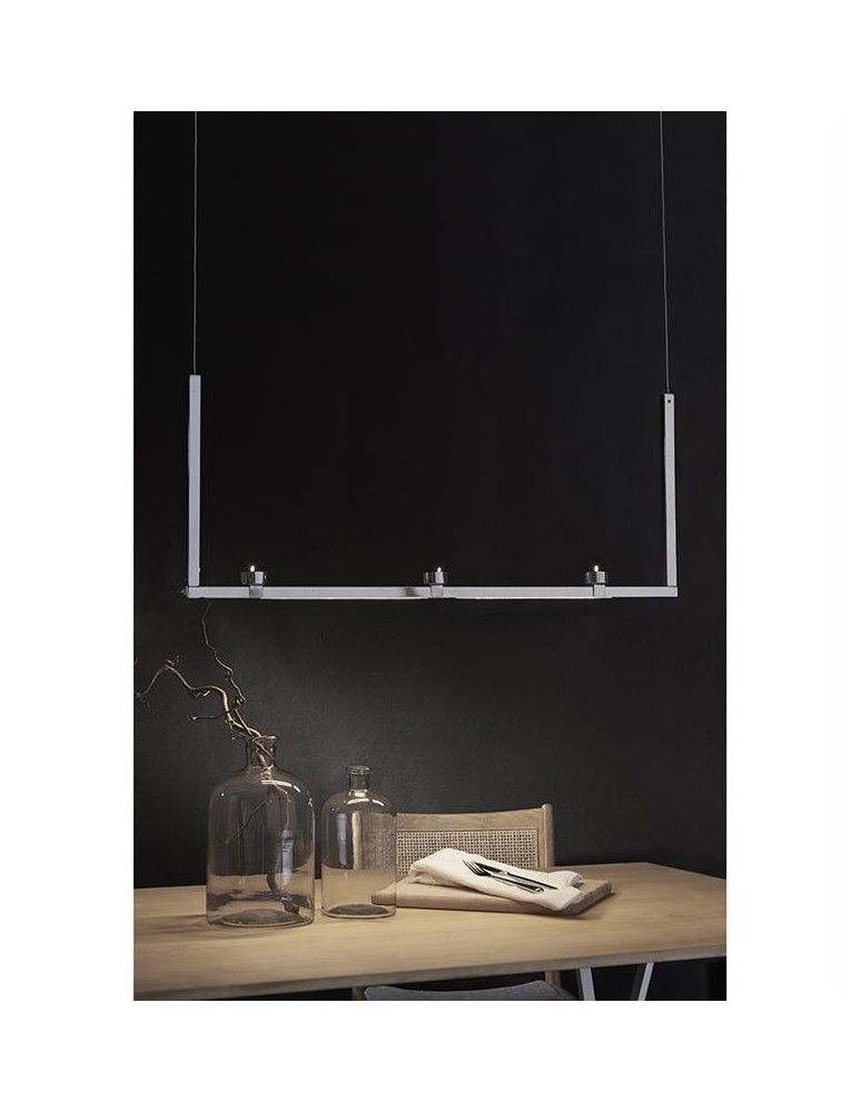 Pendant lamps - Markslojd LED DINNER Chrome 105794 Pendant. - product kolory-swiatla.pl 2