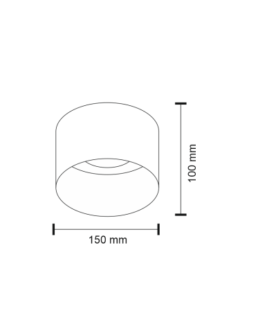 Shilo KONAN 1xGX53 white surface mounted 7081 - product 2