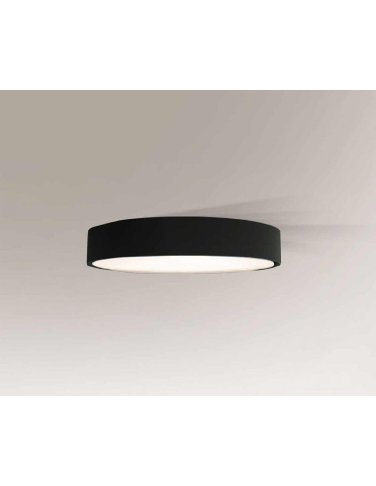 Plafonds - Shilo BUNGO 9xE27 black surface-mounted 1157 - product kolory-swiatla.pl 1