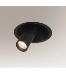 Flush-mounted lamps - pendants - Shilo YAKUMO 1xGU10 MR11 black recessed 7804 - product 1