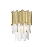 Glamour wall lamps - Zuma Line Gladius Wall lamp Gold/Gold 1xG9 Gold W0535-01B-B5J7 - product 1