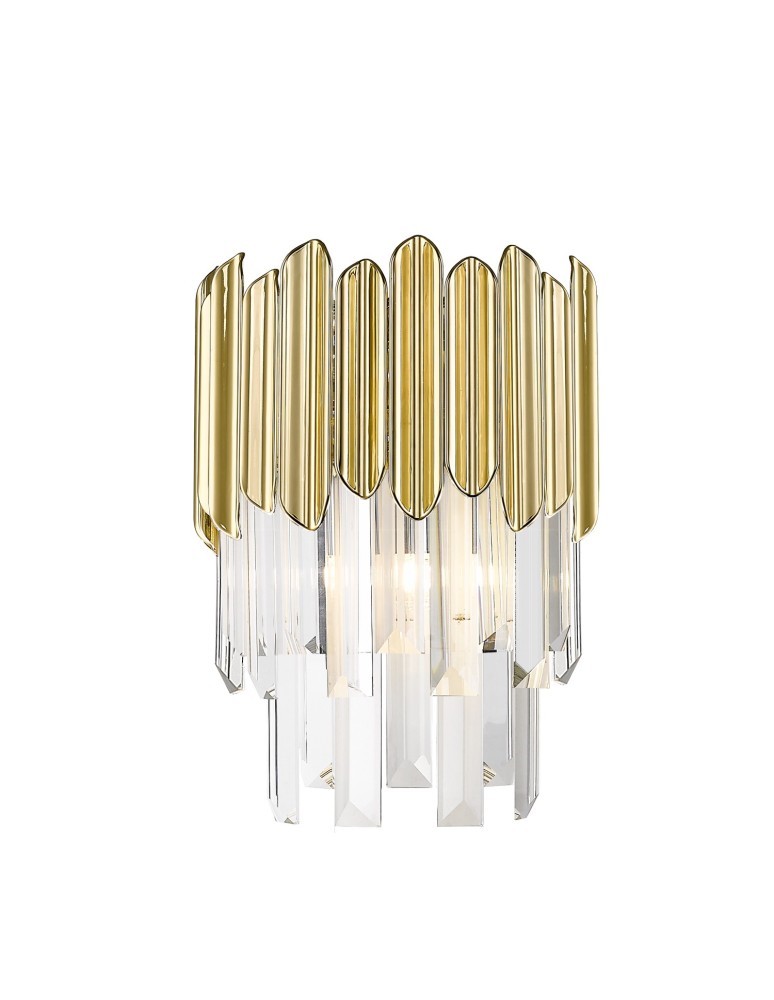 Glamour wall lamps - Zuma Line Gladius Wall lamp Gold/Gold 1xG9 Gold W0535-01B-B5J7 - product kolory-swiatla.pl 1