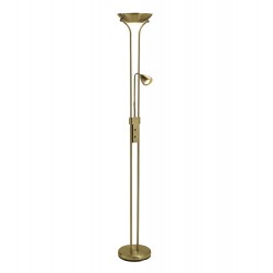 Markslojd DETROIT 2L Brass 111242 Floor Lamp