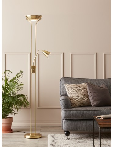 Markslojd DETROIT 2L Brass 111242 Floor Lamp - product 2