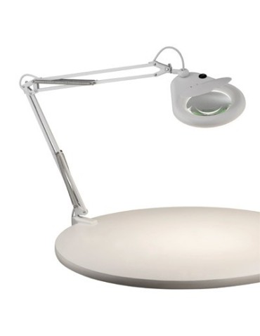 Markslojd FAGERNES 1L Z Powiększającym Szkłem Biały 100852 Stołowa