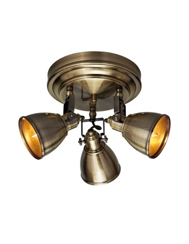 Markslojd FJÄLLBACKA 3L Antique 104050 Ceiling.