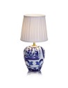Markslojd GÖTEBORG 1L 17cm Blue/White 104999 Table Lamp.