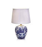 Classic table lamps - Markslojd GÖTEBORG 1L 30.5cm Blue/White 105000 Table Lamp - product 1
