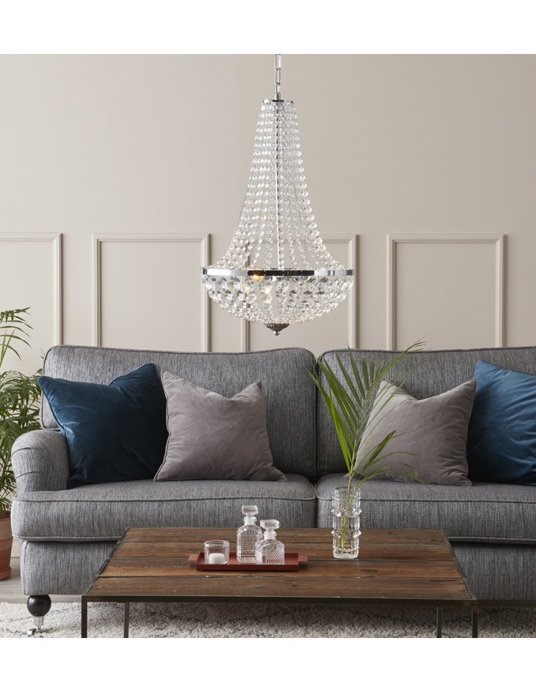 Markslojd GRÄNSÖ 2L Chrome/MC 104890 Chandelier.