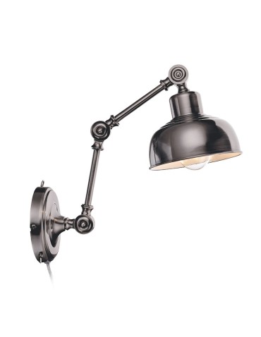 Markslojd GRIMSTAD Antique/Silver 105052 Wall lamp.
