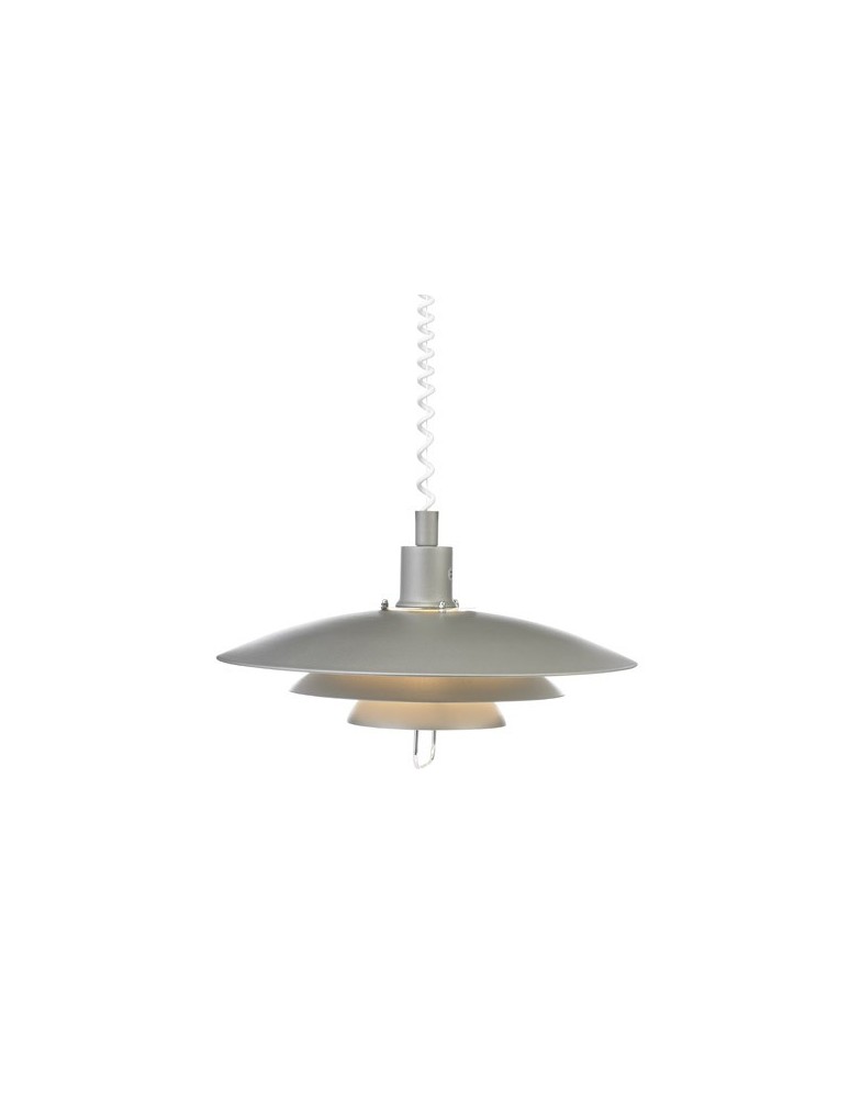 Scandinavian style pendant lamps - Markslojd KIRKENES 1L Grey 102282 Pendant. - product kolory-swiatla.pl 1