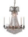 Markslojd LÄCKÖ Crown 6L Antique/Brilliant 100642 Chandelier.