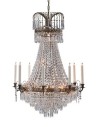Markslojd LÄCKÖ Crown 9L Antique/Brilliant 100659 Chandelier.