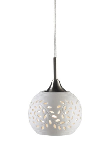 Markslojd LOHALS 1L 18cm Steel/White 102288 Pendant.