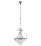 Glamour chandeliers - Markslojd MARIELUND Crown 3L Chrome/Mc 105156 Pendant. - product 1
