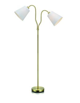 Markslojd MODENA 2L Mosiądz/Biały 105274 Podłogowa