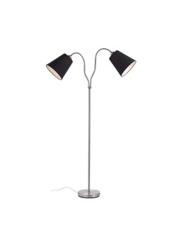 Markslojd MODENA 2L Steel/Black 105248 Floor Lamp.