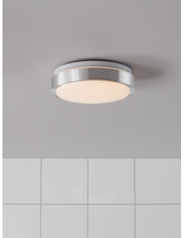 Markslojd MOON 22cm Led Aluminum/White 105957 Plafond. - product 2