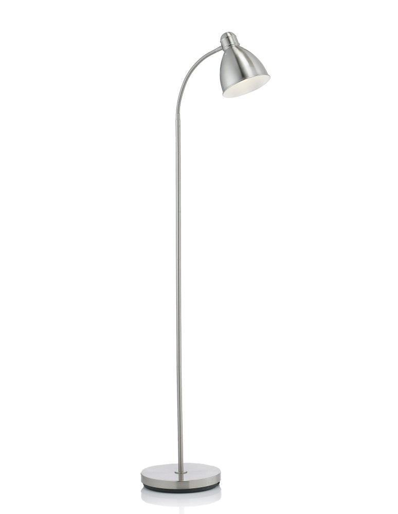 Floor lamps - Markslojd NITTA 1L Steel 104842 Floor Lamp - product kolory-swiatla.pl 1