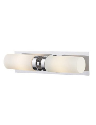 Markslojd NORRSUNDET 2L IP44 Chrome/White 102478 Wall lamp