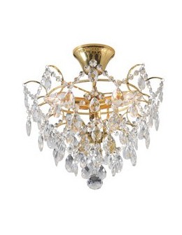 Markslojd ROSENDAL 3L Gold/MC 100538 Plafond.